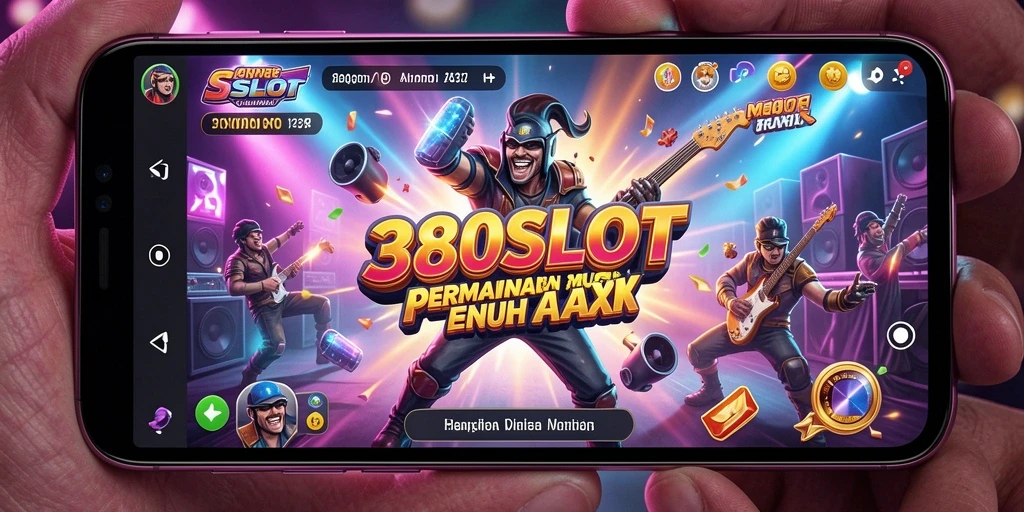 Tampilan gameplay 380SLOT yang menarik dengan berbagai pilihan musik.