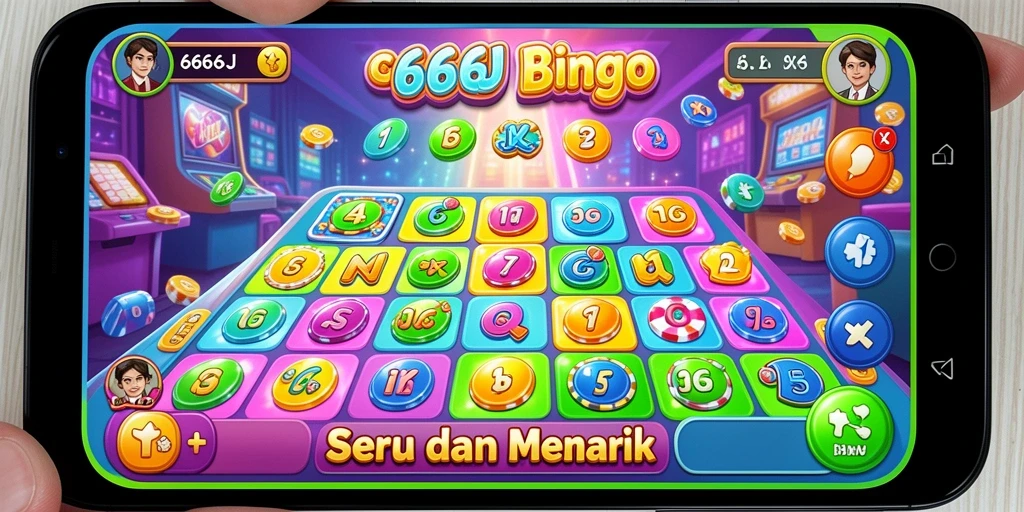 Screenshot permainan Bingo yang menarik dan seru.