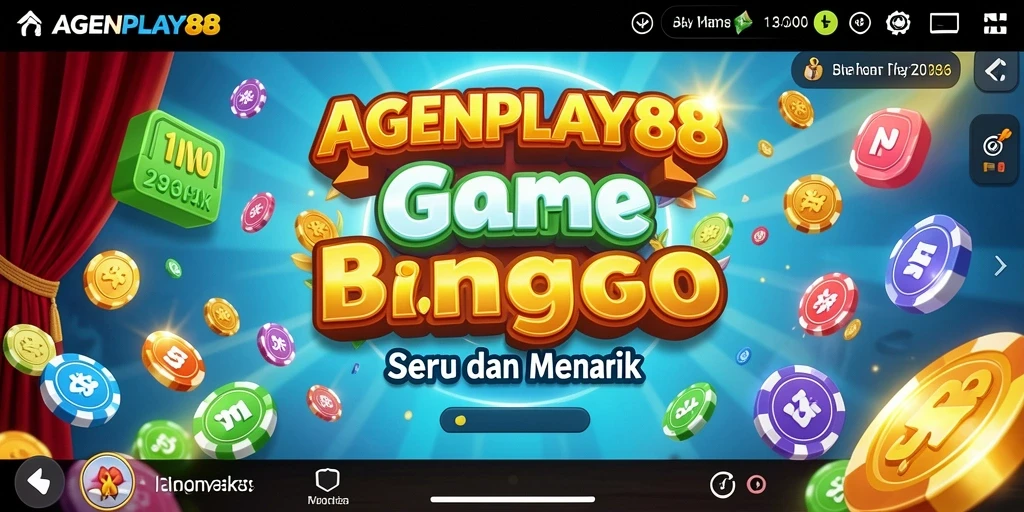 Tampilan gameplay menarik AGENPLAY88 saat bermain Bingo.