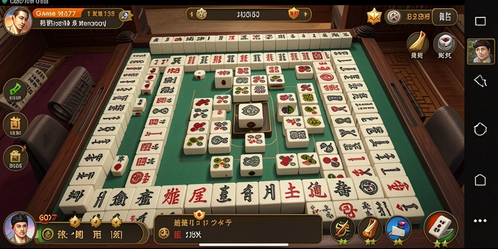 Screenshot utama GOD77 menampilkan keseruan bermain Mahjong.