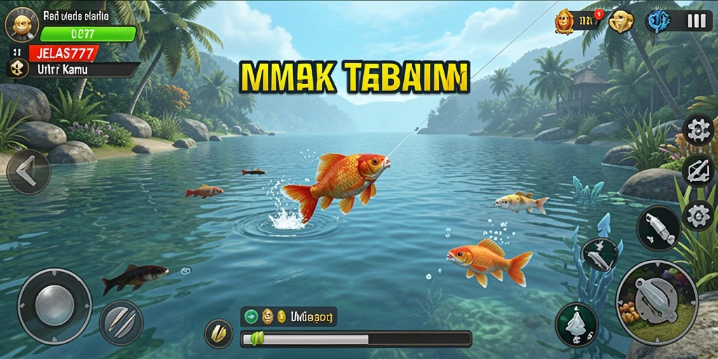 Tangkapan ikan yang spektakuler di JELAS777