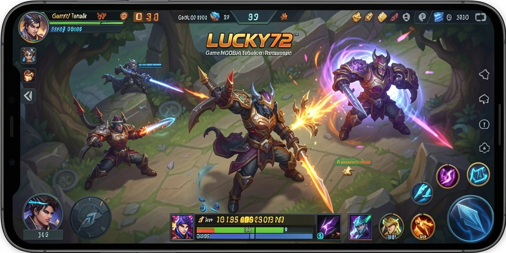 Gameplay seru dan grafis memukau di LUCKY72.