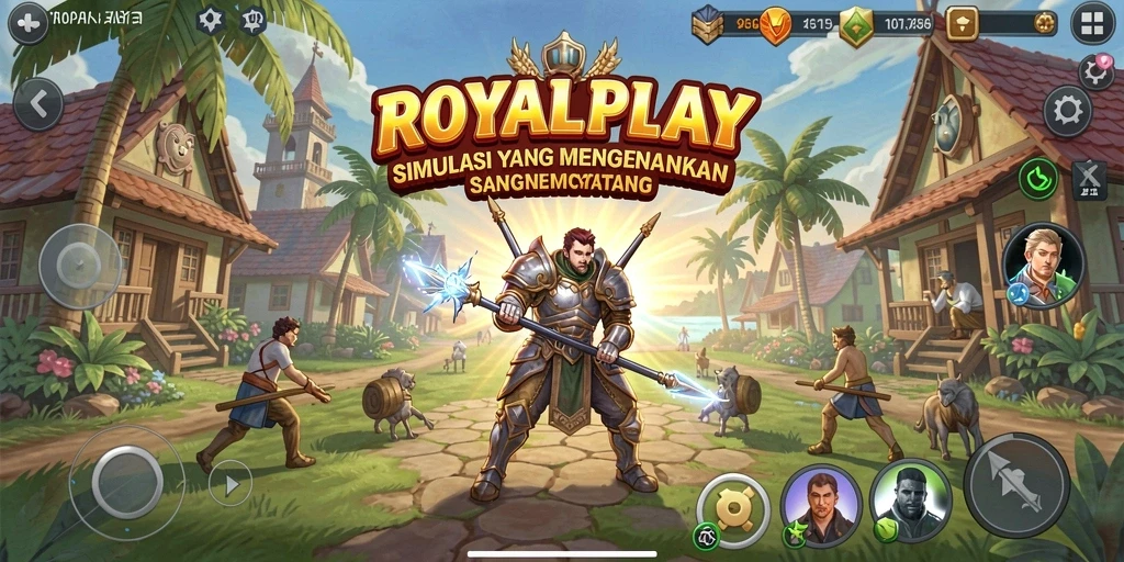 Tampilan aksi seru dalam gameplay <strong>ROYALPLAY</strong> yang atraktif.